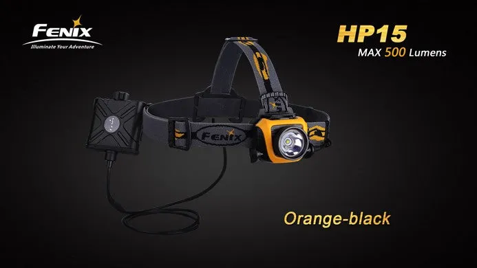 Fenix HP15 4 x AA CREE XM-L2 500 Lumen LED Headlamp