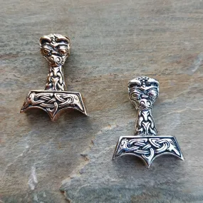 Ferocious Beast Thors Hammer Pendant