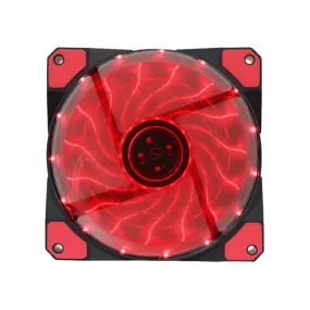 Gamemax Fan GMX AF12R Red LED Single Pack 120mm