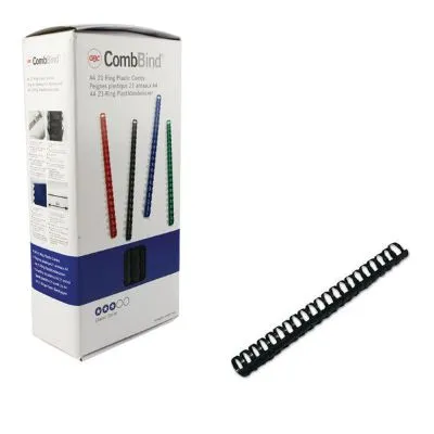 GBC Binding  Comb 12 mm - Black x100