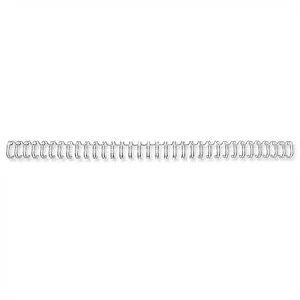 GBC Binding Wire 11 mm A4 34 Loops - Silver - x100