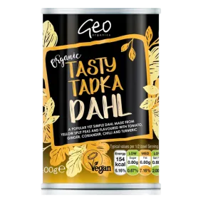 GEO ORGANICS Tadka Dahl 400g