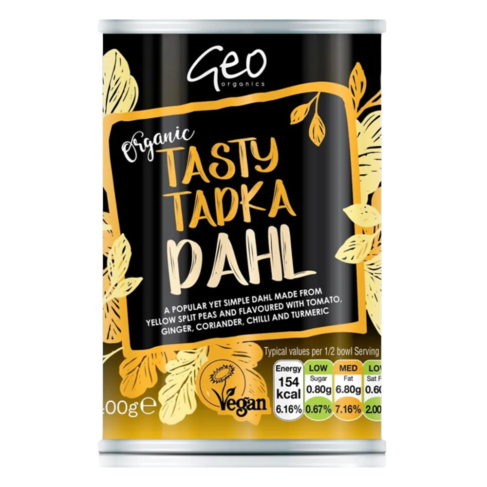 GEO ORGANICS Tadka Dahl 400g