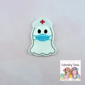 Ghost Nurse Feltie Design