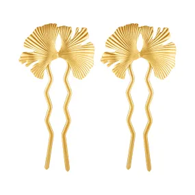 Gingko hairpin set