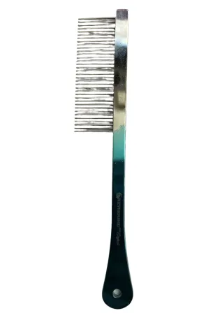 Greyhound Comb: Fine Tines with Handle