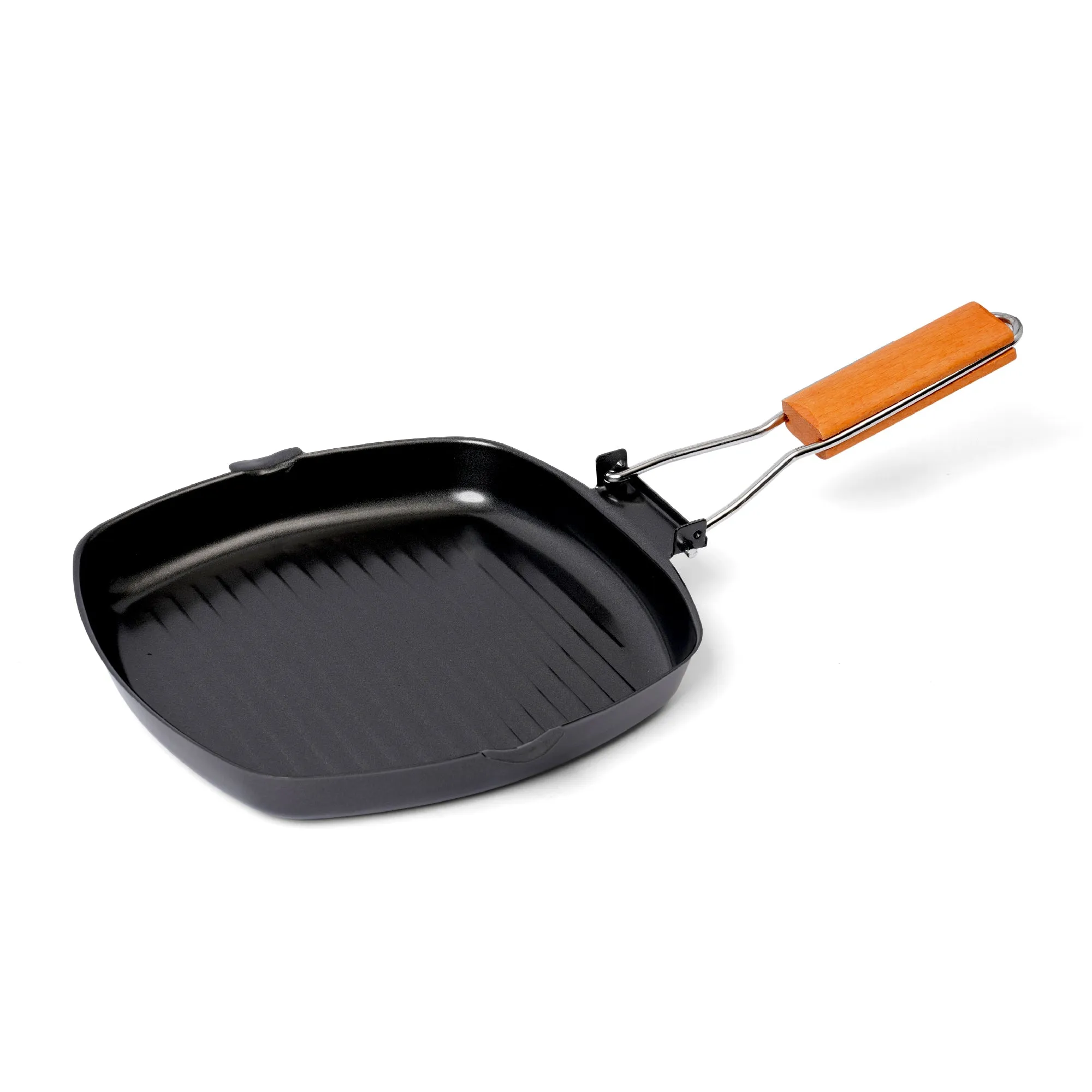 Grill Pan with Collapsible Handle