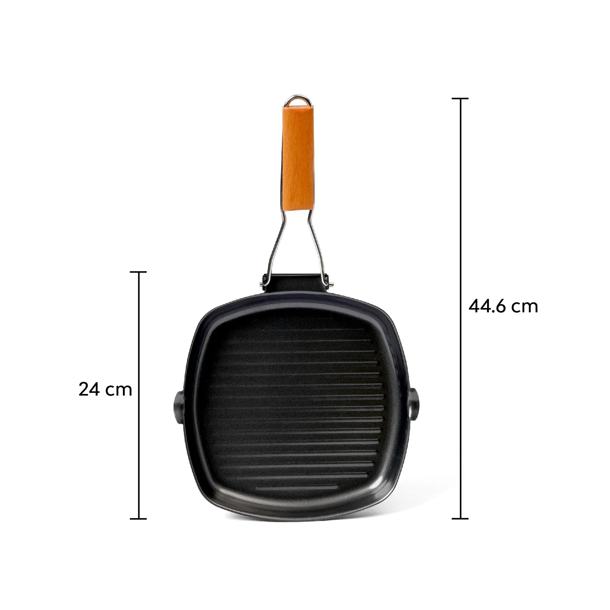 Grill Pan with Collapsible Handle