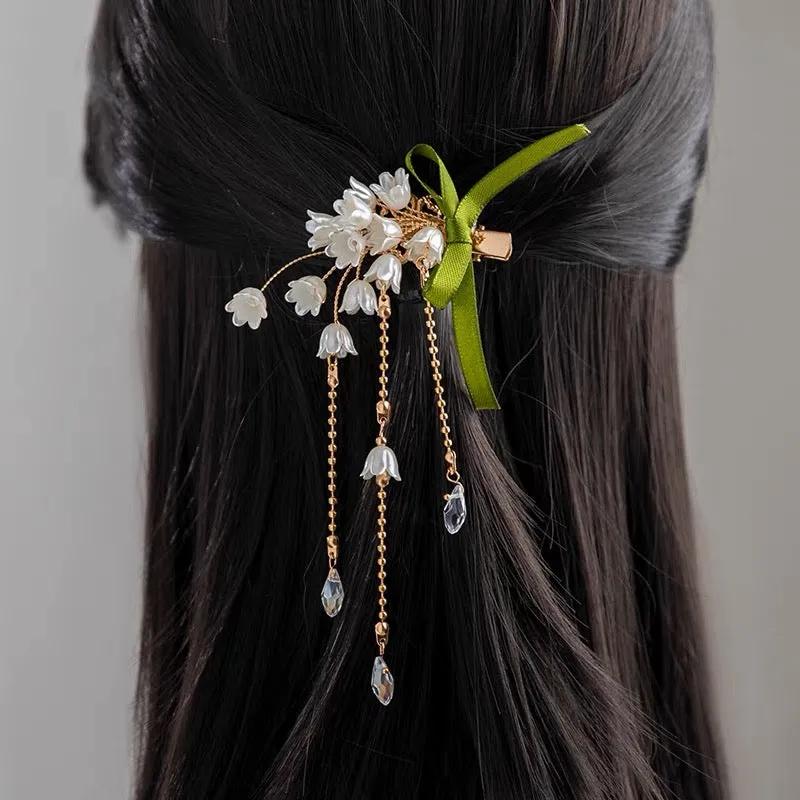 Hair Pin: Lilies