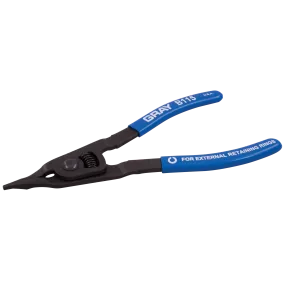 Heavy Duty Industrial Snap-Ring Pliers (Fixed Straight Tips)