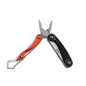 High quality 6 in1 Stainless Steel blade outdoor survival rescue pliers multitool camping mini pliers with keychain