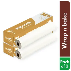 Imvelo Wrapping n Baking Butter Paper Roll Chemical Free (Pack of 2)