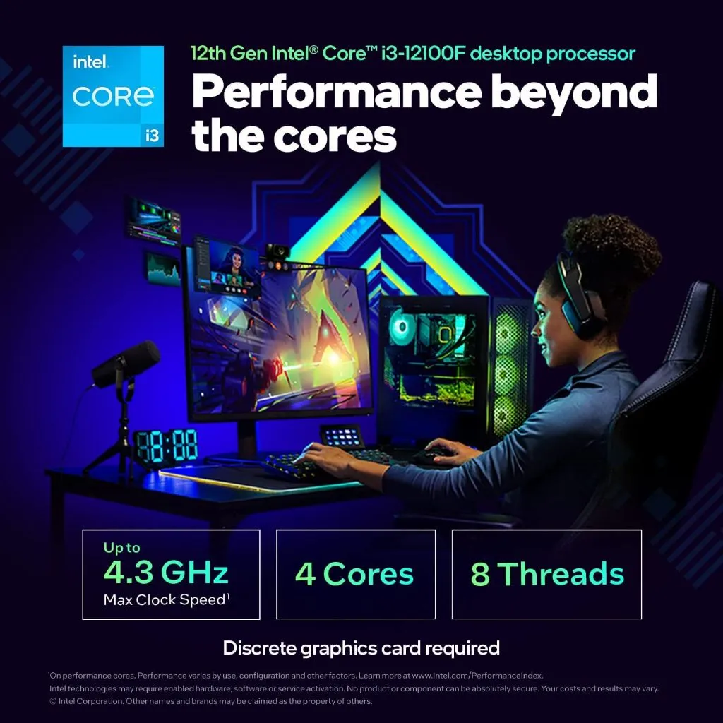 Intel® Core™ i7-12700F / i7-12700 (12-Core/20-Threads) Intel Processor | Intel 12th Gen CPU (LGA1700)