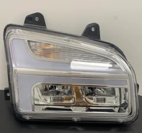 Kenworth T880 RH LED Headlamp Chrome 564.59126LC