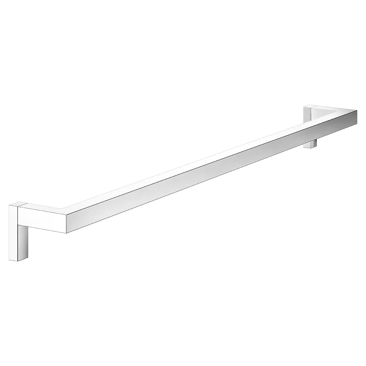 Keuco Edition 90 Square Bath Towel Rail 760mm in Chrome