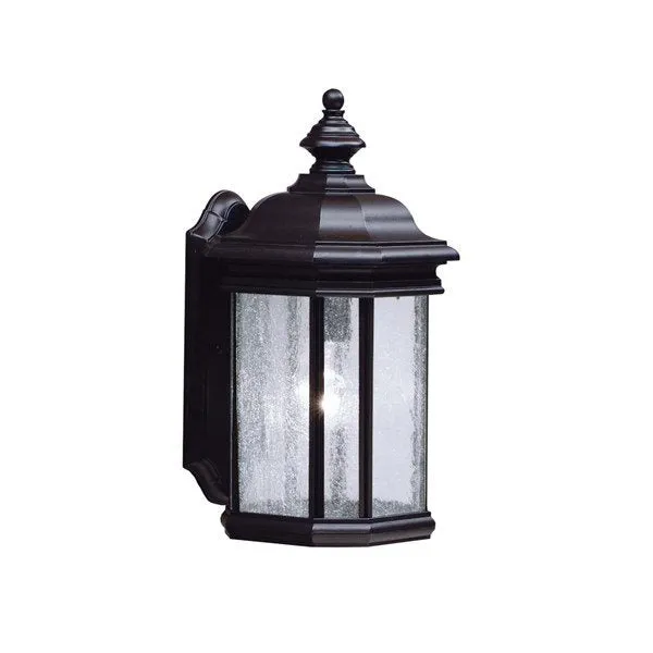 Kichler 9029BK Kirkwood™ 17" 1 Light Wall Light Black