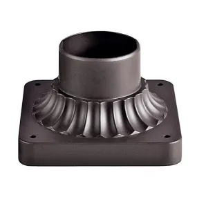 Kichler 9592RZ 5.75" x 3.5" Pedestal Mount Rubbed Bronze