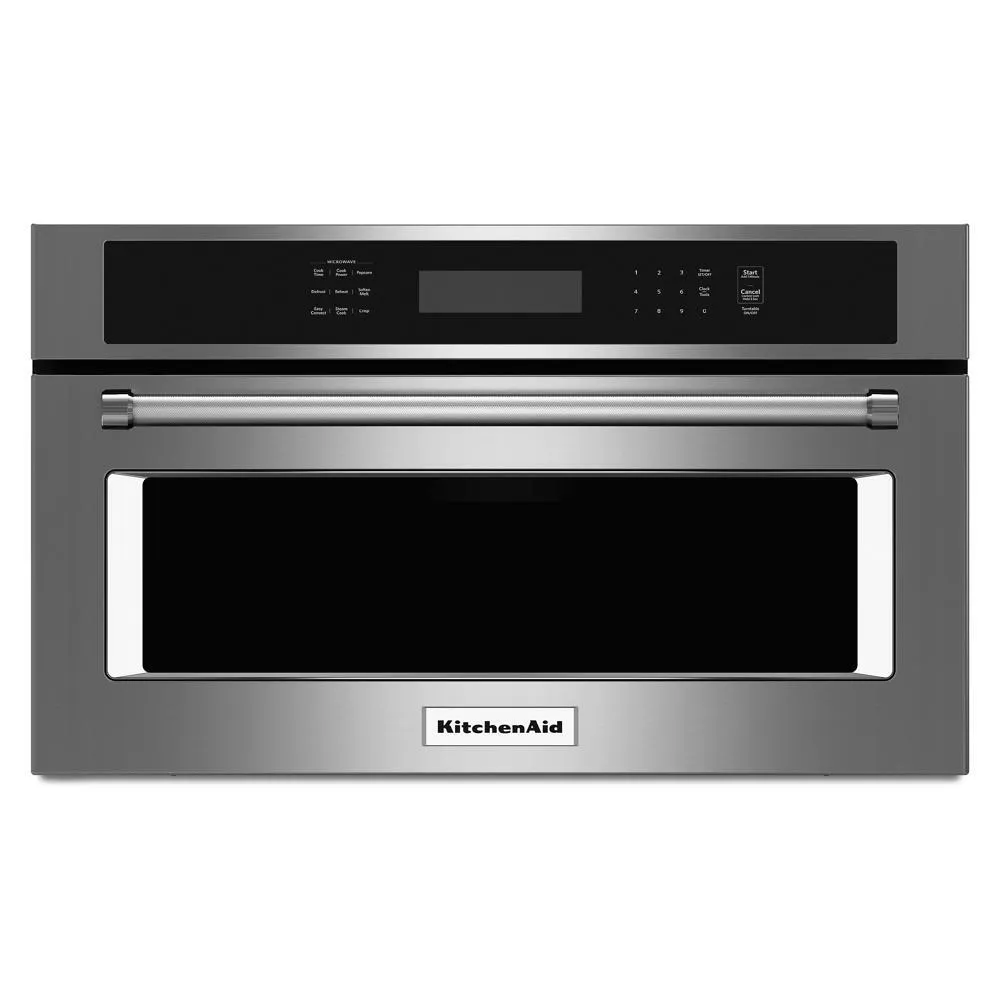 Kitchenaid KMBP100ESS 30" Built In Microwave Oven with Convection Cooking