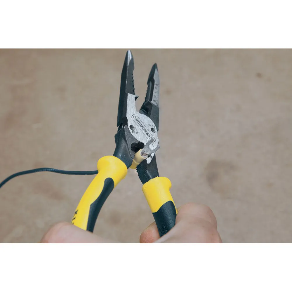 Klein Tools J207-8CR All-Purpose Pliers with Crimper