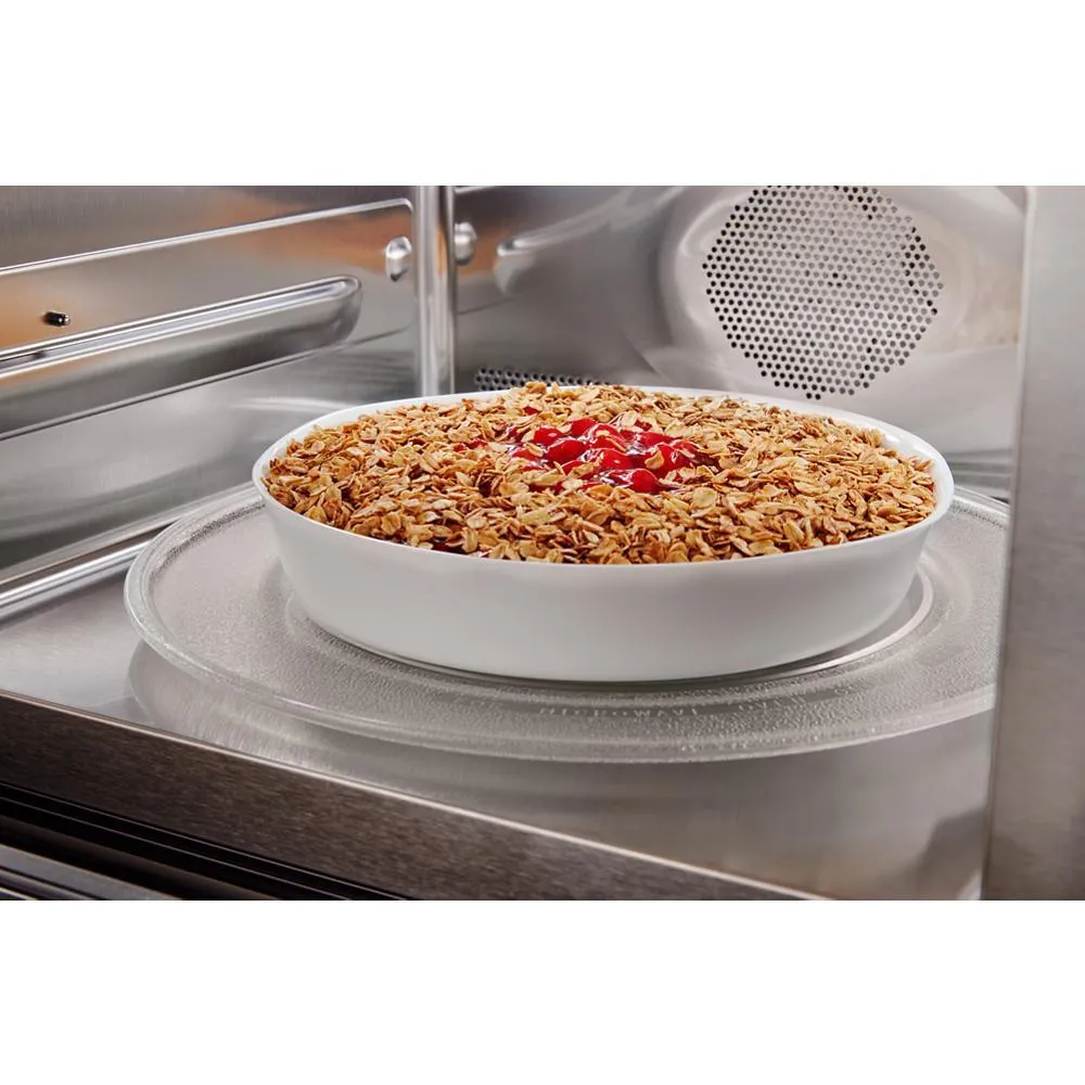 KOEC530PWH KitchenAid® 30" Combination Microwave Wall Ovens with Air Fry Mode.