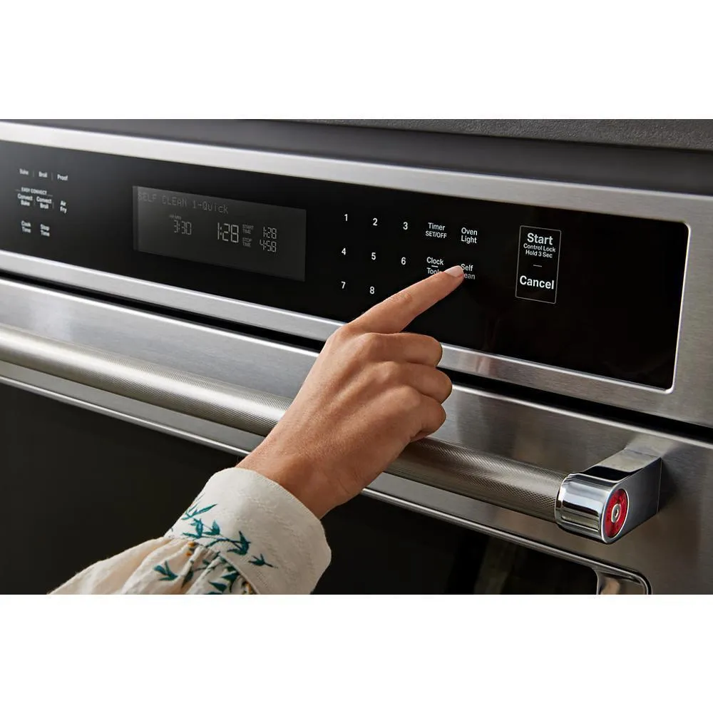 KOEC530PWH KitchenAid® 30" Combination Microwave Wall Ovens with Air Fry Mode.