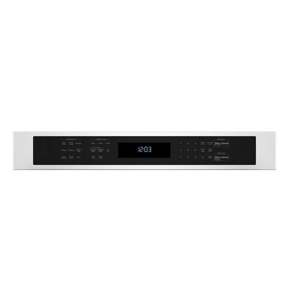 KOEC530PWH KitchenAid® 30" Combination Microwave Wall Ovens with Air Fry Mode.