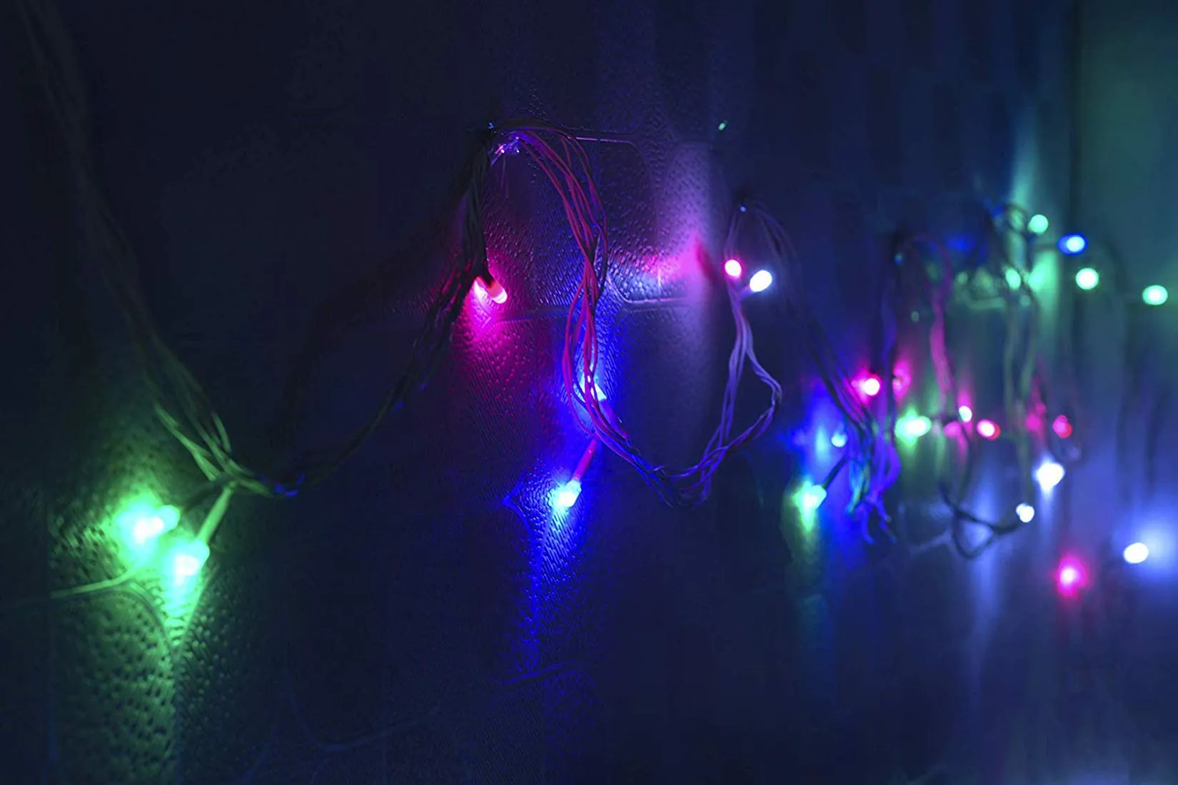 Kuber Industries 10 Meter Diamond LED's Waterproof Fairy Decorative String Light - Red Green Blue - Decoration Indoor/Outdoor for Party Wedding Diwali-CTKTC022975