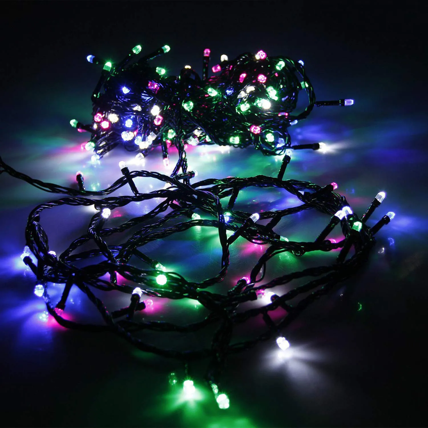 Kuber Industries 10 Meter Diamond LED's Waterproof Fairy Decorative String Light - Red Green Blue - Decoration Indoor/Outdoor for Party Wedding Diwali-CTKTC022975