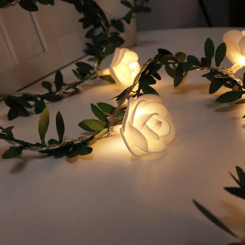 LED Rose String Lights