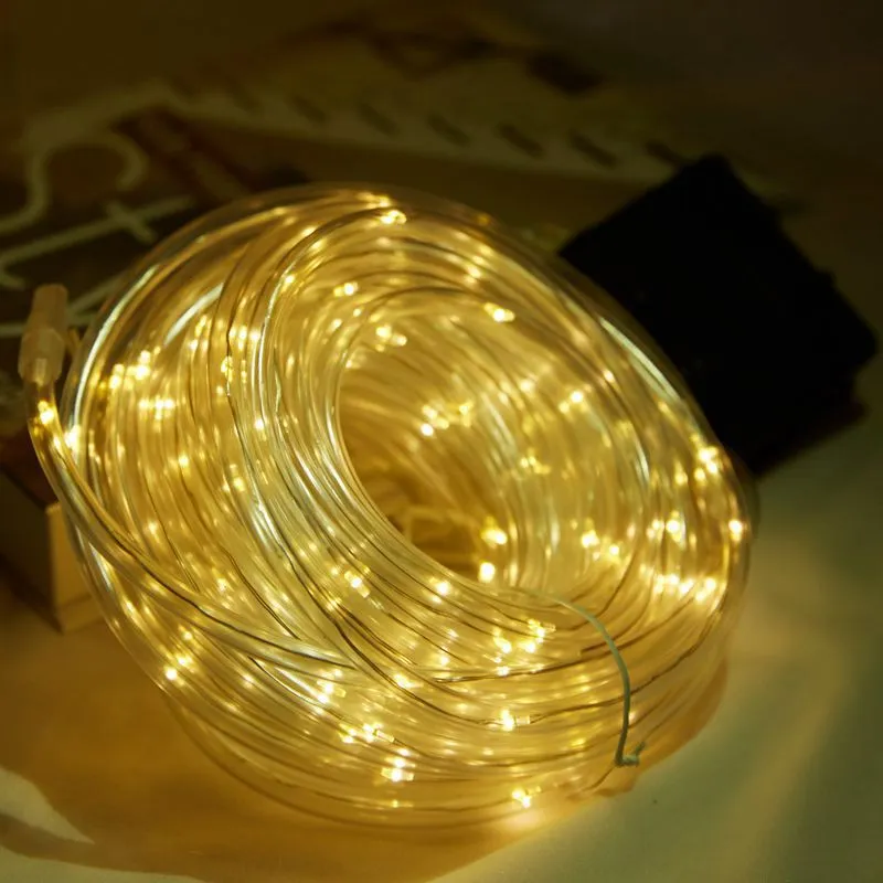 LED Solar Waterproof Rope Fairy Light for Outdoor Decoration