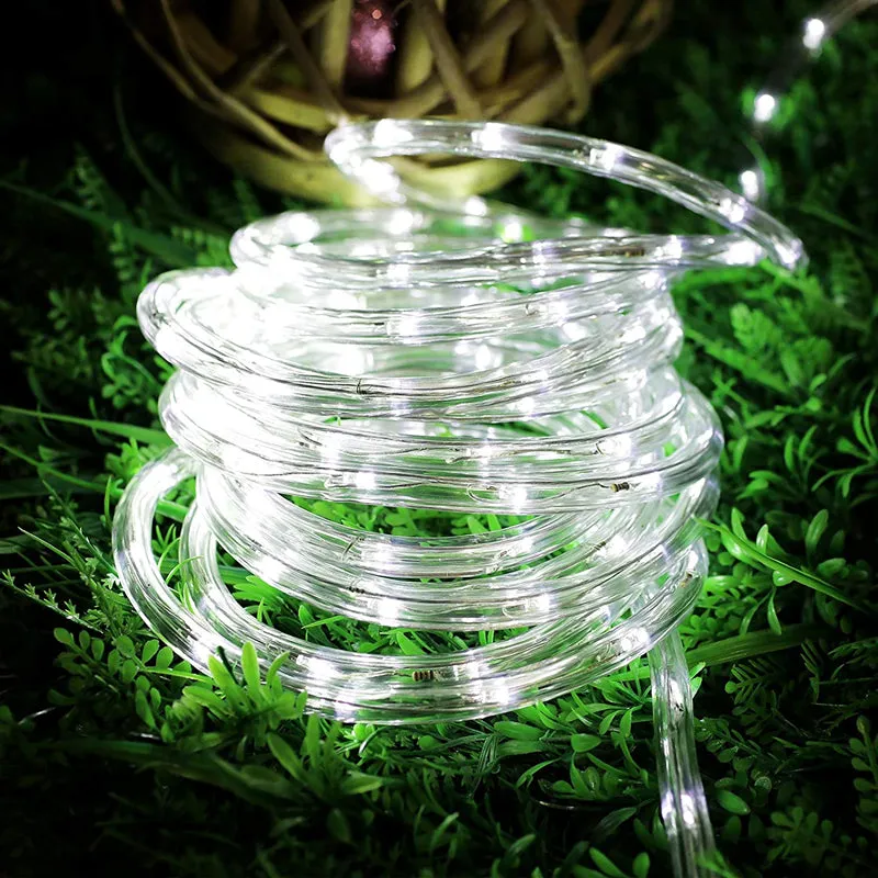 LED Solar Waterproof Rope Fairy Light for Outdoor Decoration