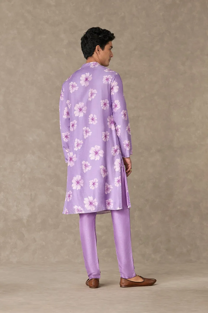 Lilac Parijat Kurta