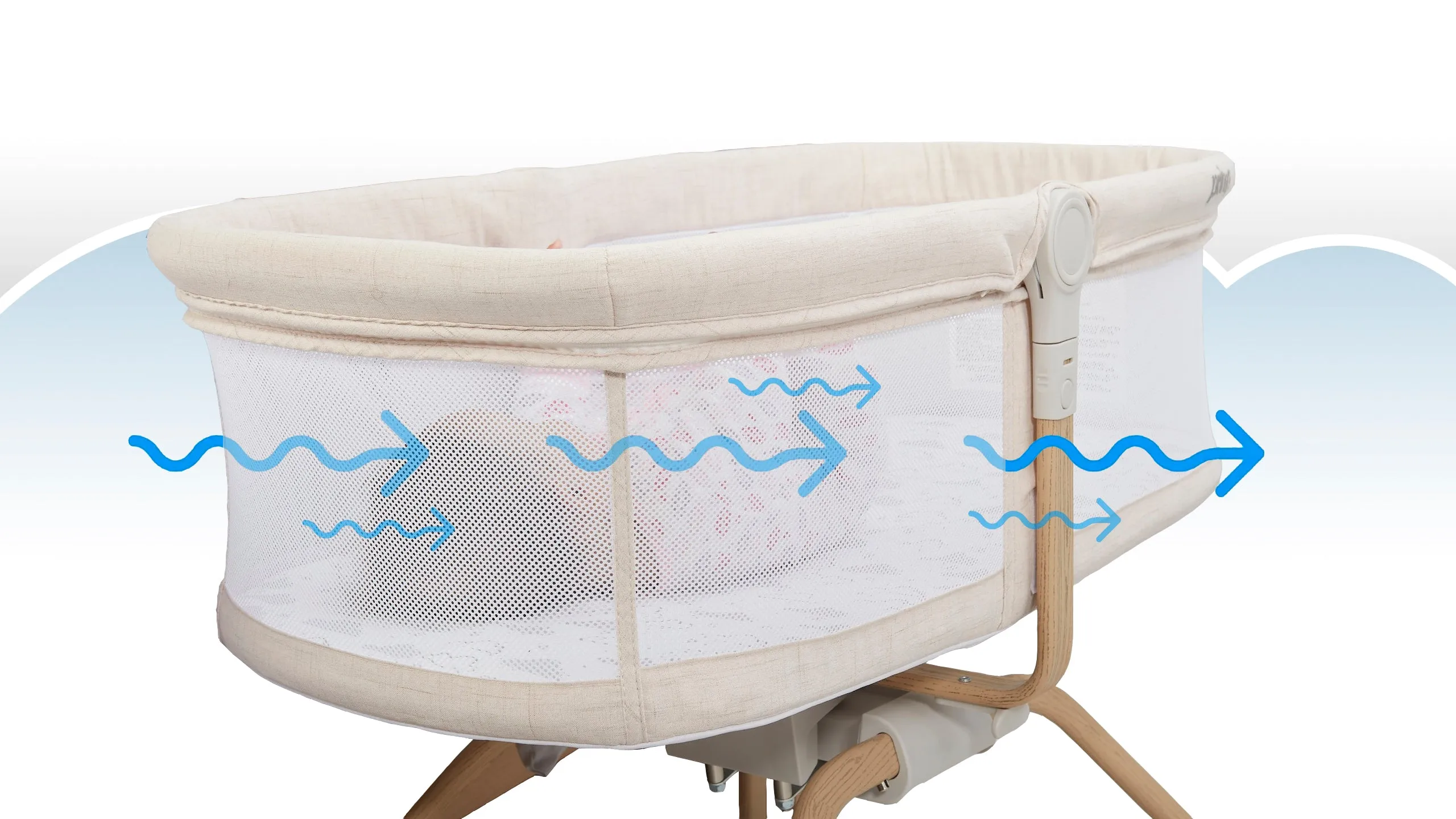 Little Cloud Gliding Bassinet