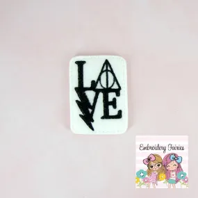 Love Feltie File - Wizard Feltie - ITH Design - Embroidery Digital File - Machine Embroidery Design - Embroidery File - Mini Embroidery File