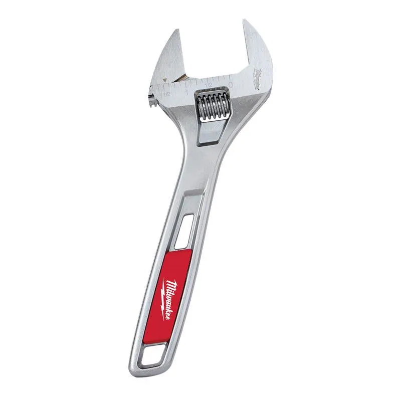 Milwaukee SAE Wide Jaw Adjustable Wrench 11.41 in. L 1 pc