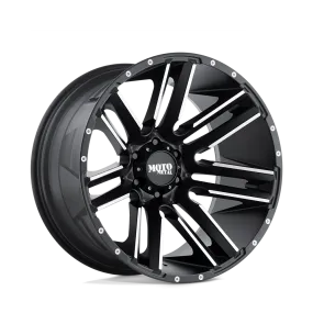 Moto Metal MO978 Razor 20X12 5X127 -44 mm Satin Black Machined