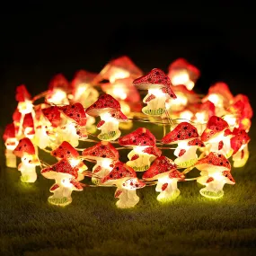 Mushroom String Lights