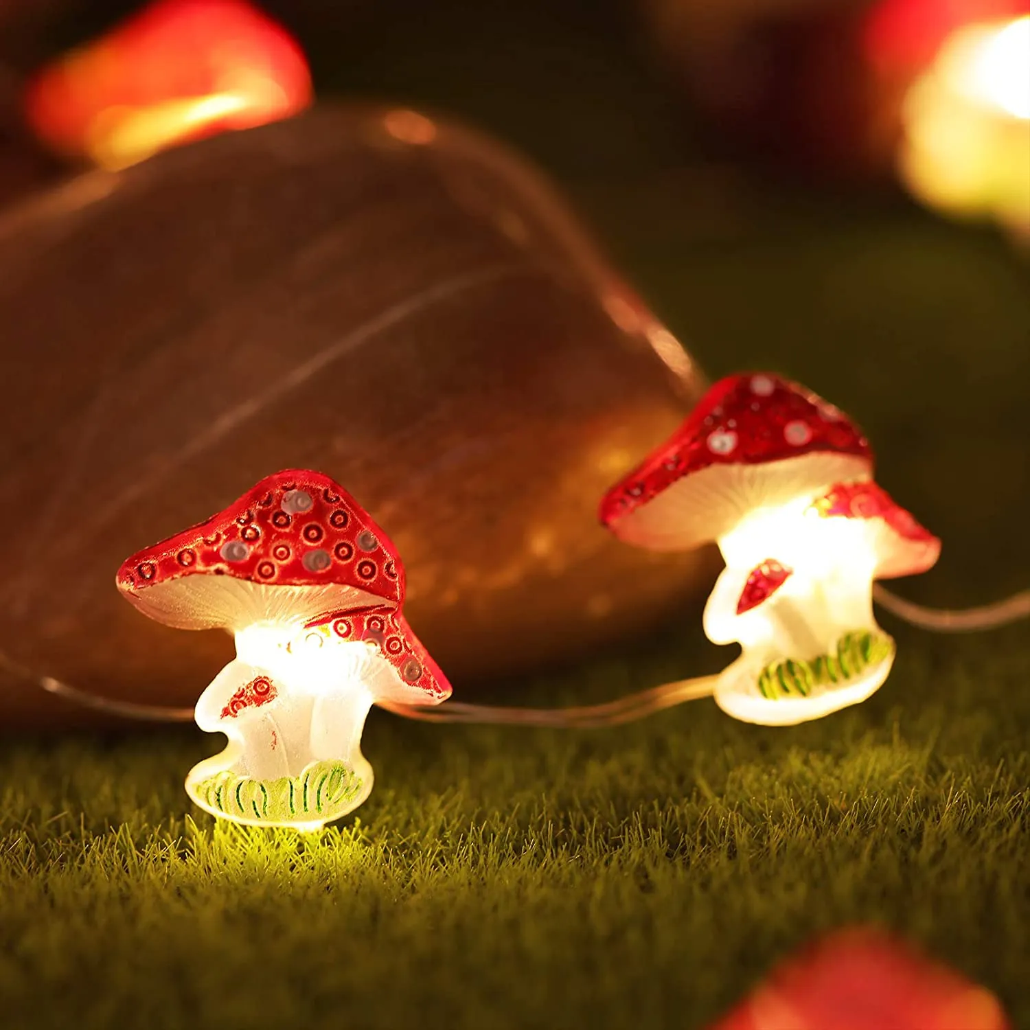 Mushroom String Lights