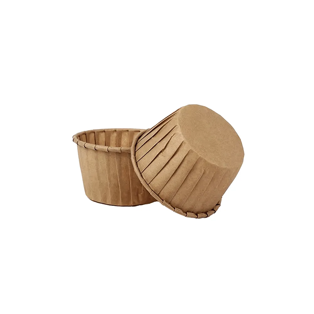 Natural Kraft Baking Paper Cup - B38xH30