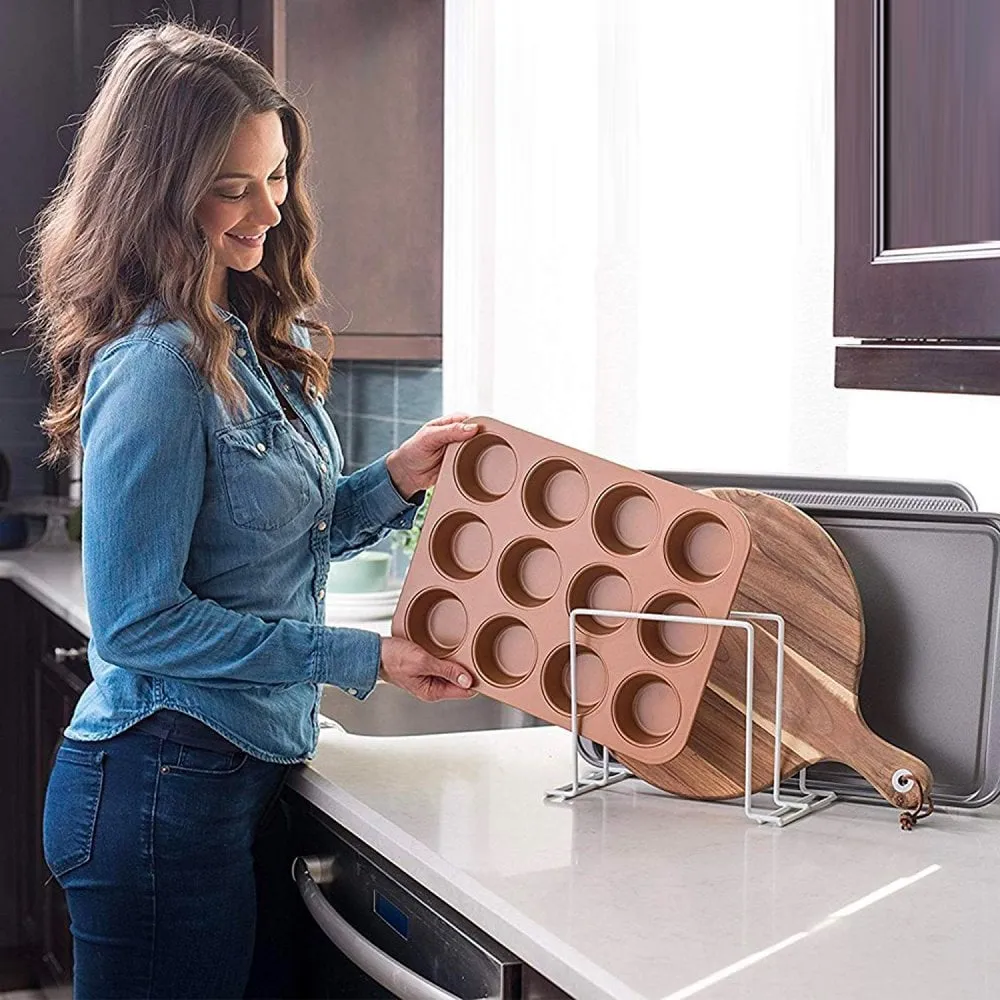 Neo Kitchen Tray &amp; Chopping Board Organiser Rack