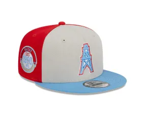 New Era Men's NFL Houston Oilers Sideline 9FIFTY Historic Cap