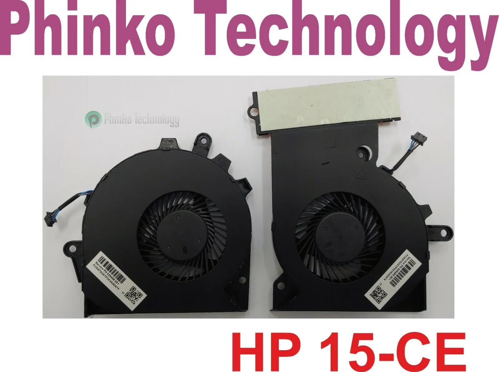 NEW Laptop CPU Cooling Fan for HP Omen 15-CE 17-AN  Series Left   Right