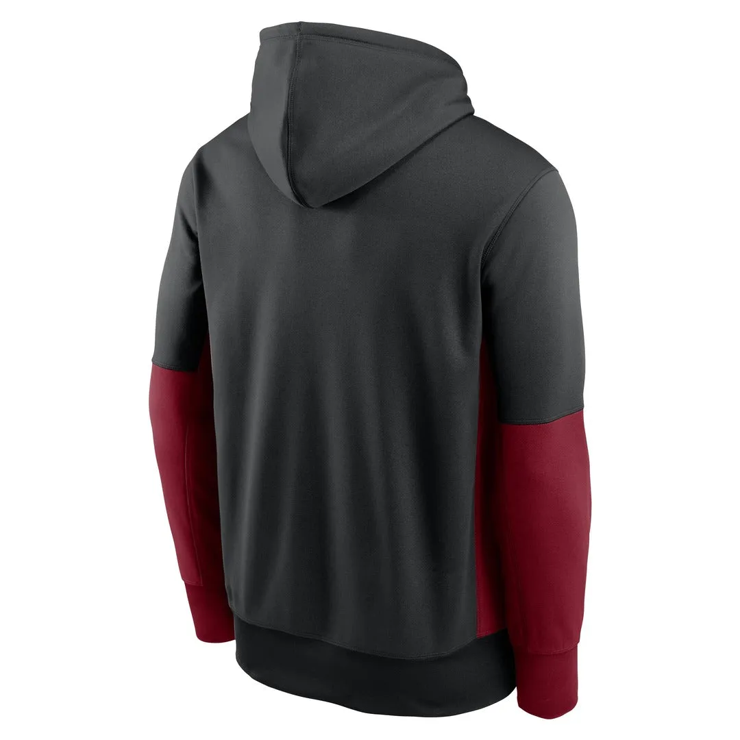 Nike Men's NFL Arizona Cardinals Therma Color Block Hoodie