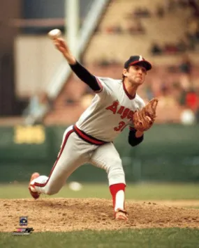 Nolan Ryan "California Angels Classic" (c.1977) Premium Poster Print - Photofile Inc.