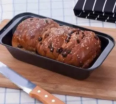 Non-Stick Carbon Steel Baking Bread Pan Rectangular Cake Bake Mold Deep Bakeware Tray for Professional Home Bread Loaf Pan`