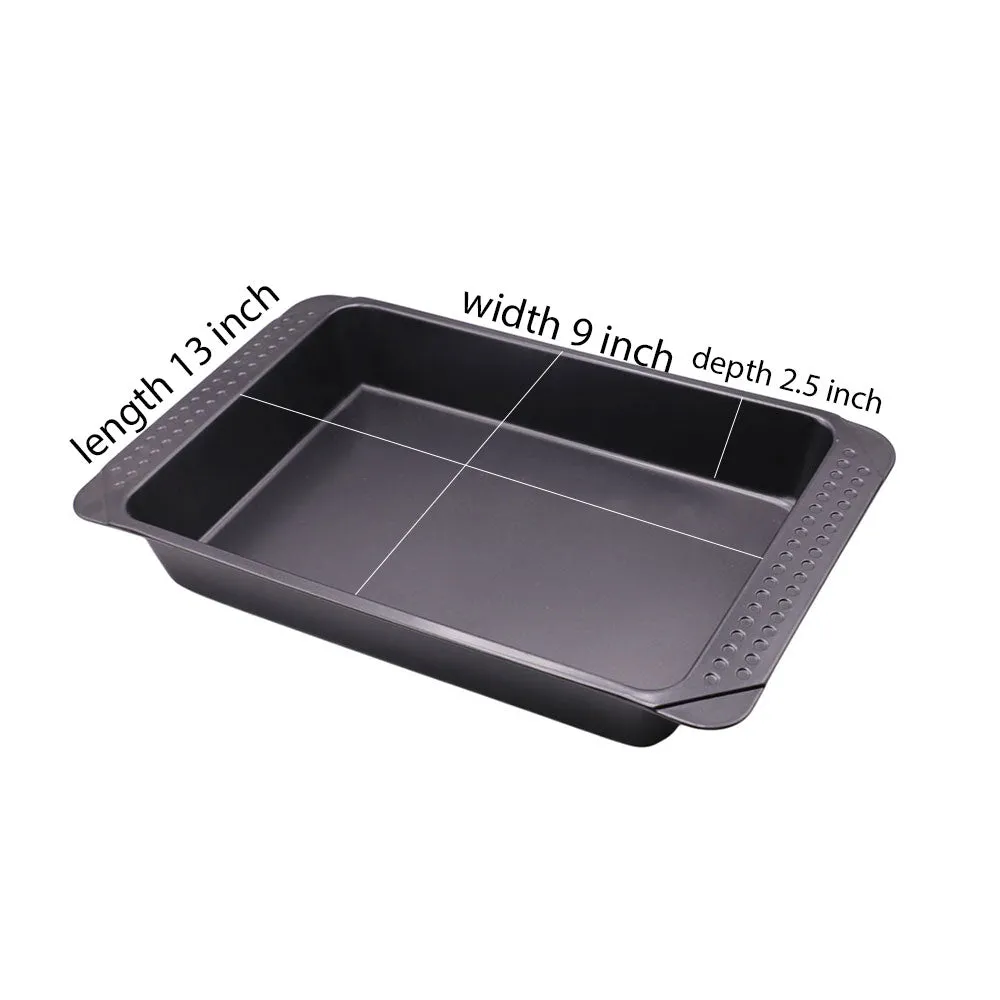 Non Stick Rectangle Deep Baking Tray 13 Inch