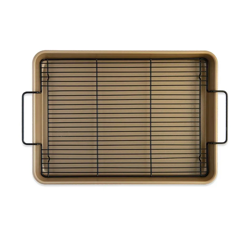 Nonstick High-Sided Oven Crisp Baking Tray