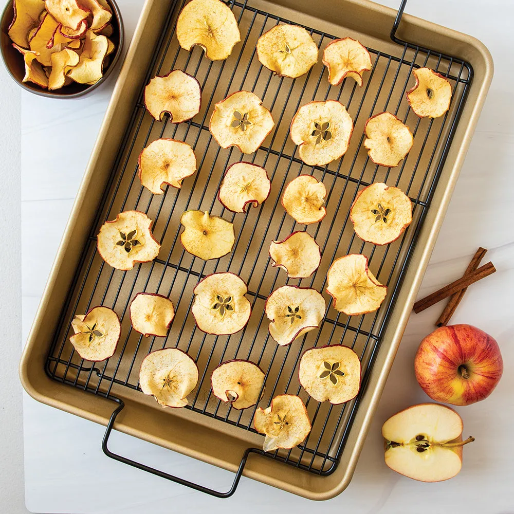 Nonstick High-Sided Oven Crisp Baking Tray