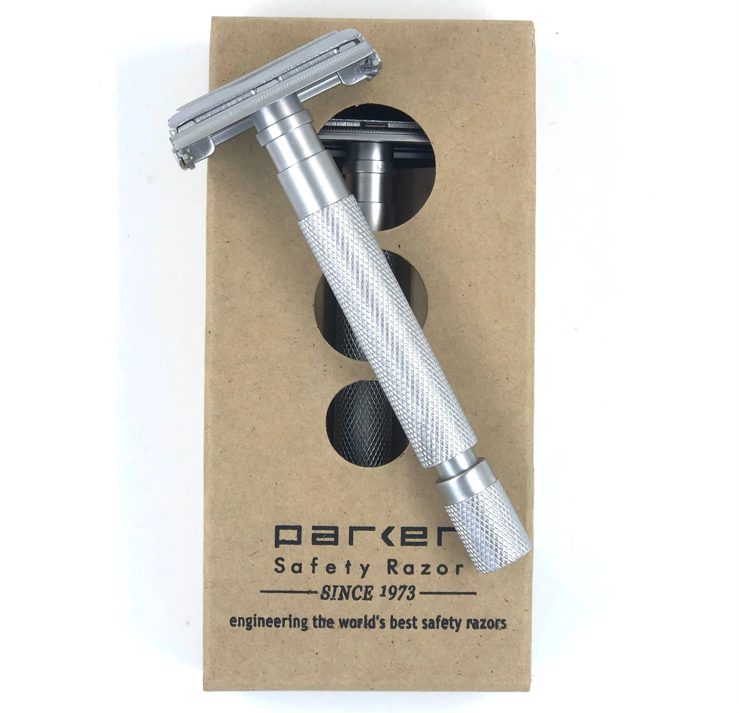 Parker 74R Safety Razor, Satin Chrome