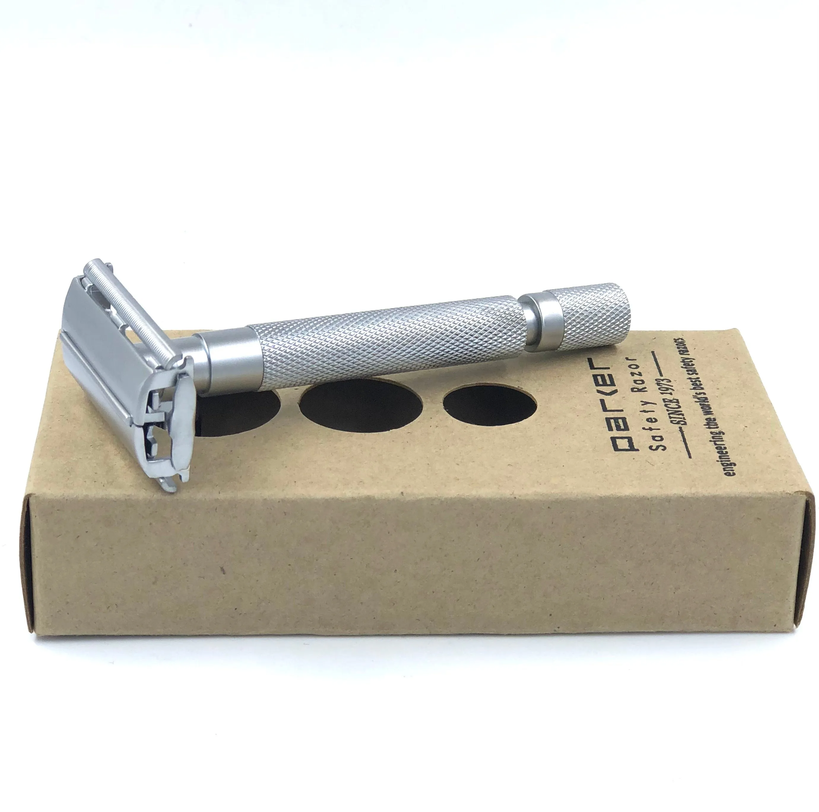 Parker 74R Safety Razor, Satin Chrome